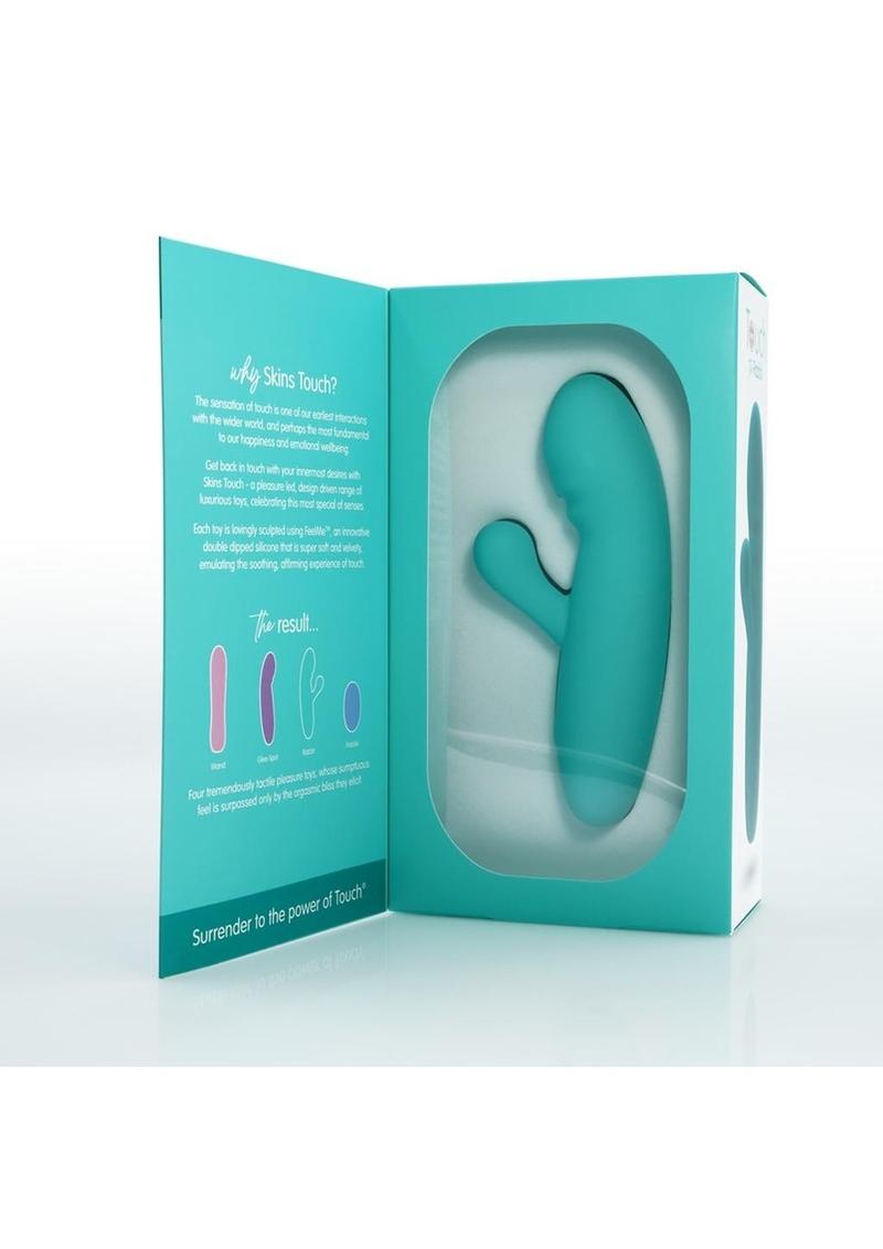 Skins Touch Teal Sensation Rabbit Vibrator