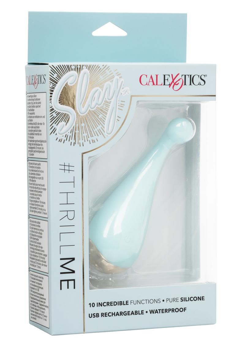 CalExotics Slay ThrillMe Rechargeable Silicone Curved Vibrator