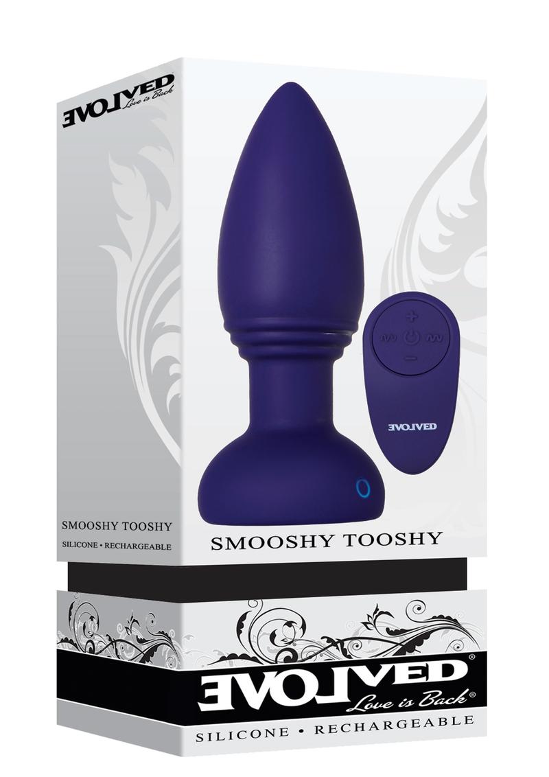 Evolved Smooshy Tooshy Rechargeable Silicone Anal Plug