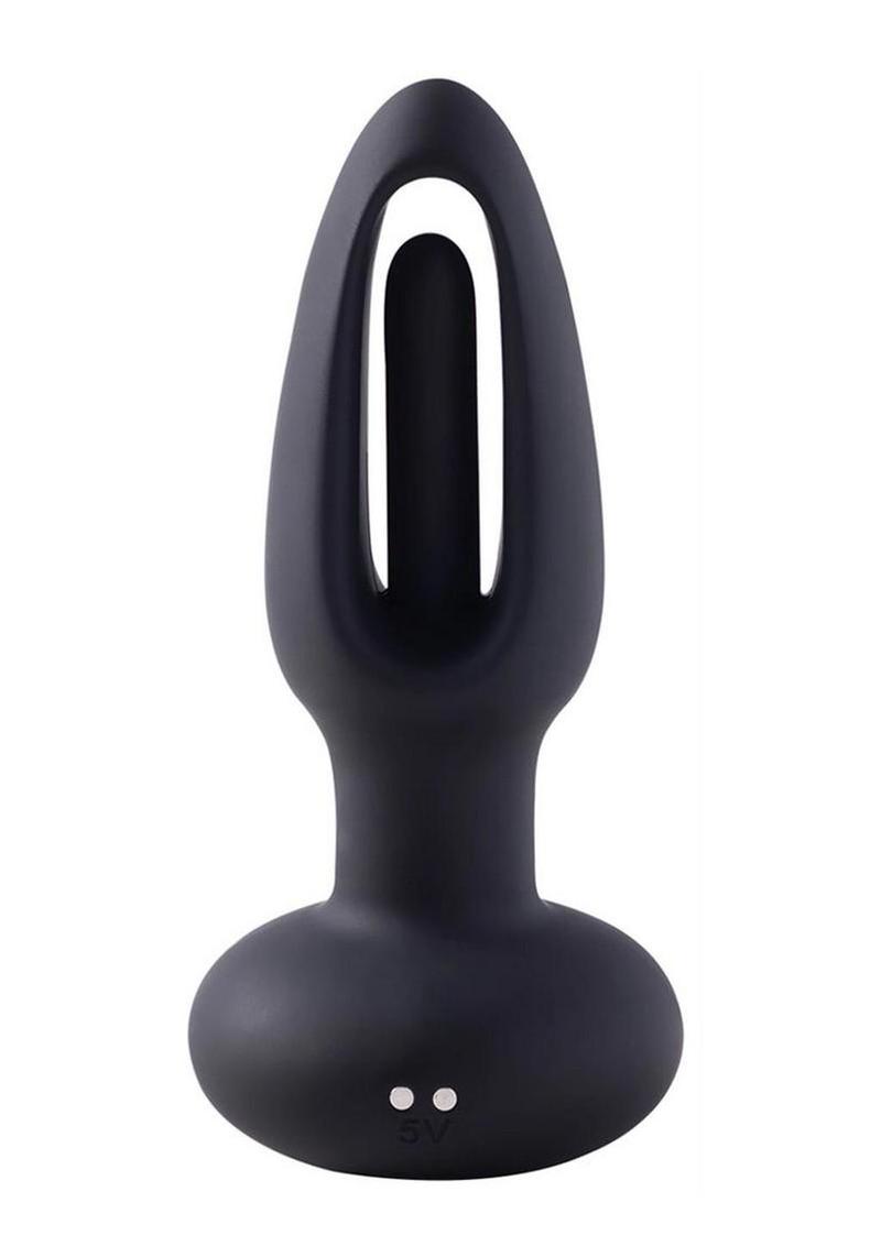 Snuggy Tapping Silicone Prostate Massager And Butt Plug