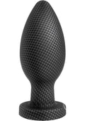 Spark Silicone Butt Plug Medium Carbon Fiber