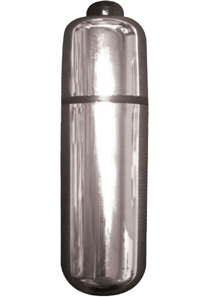 Sport Sheets Mini Vibe Silver Peanut Bullet Vibrator
