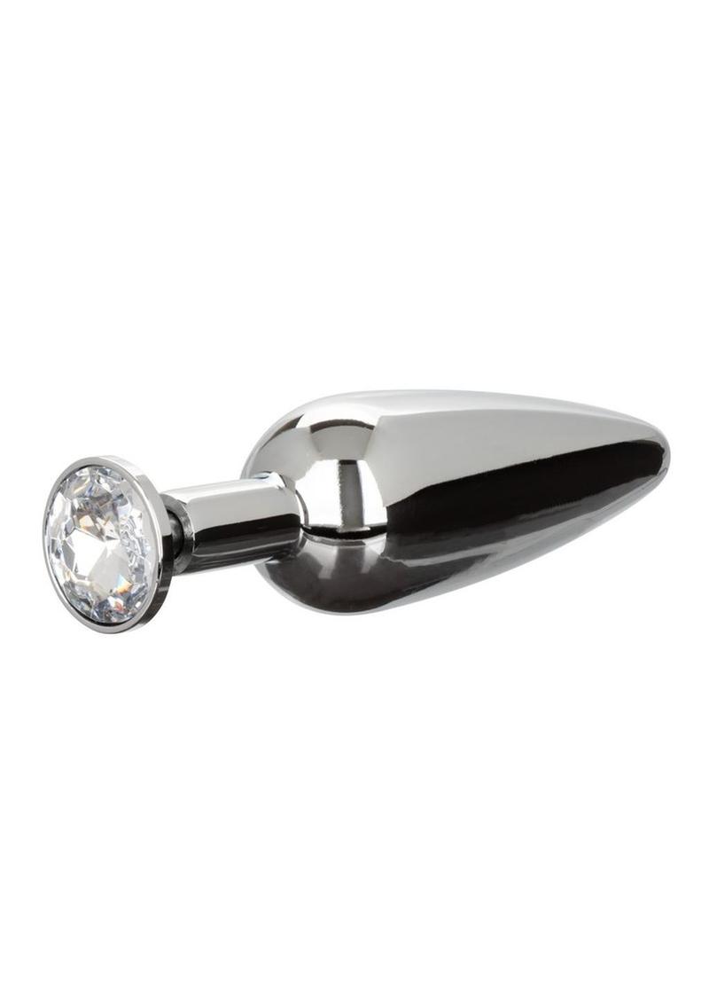 Star Fucker Slim Silicone Dual-Enhancer And Gem Accented Plug