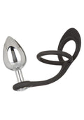 Star Fucker XL Teardrop Plug with Silicone Dual Enhancer