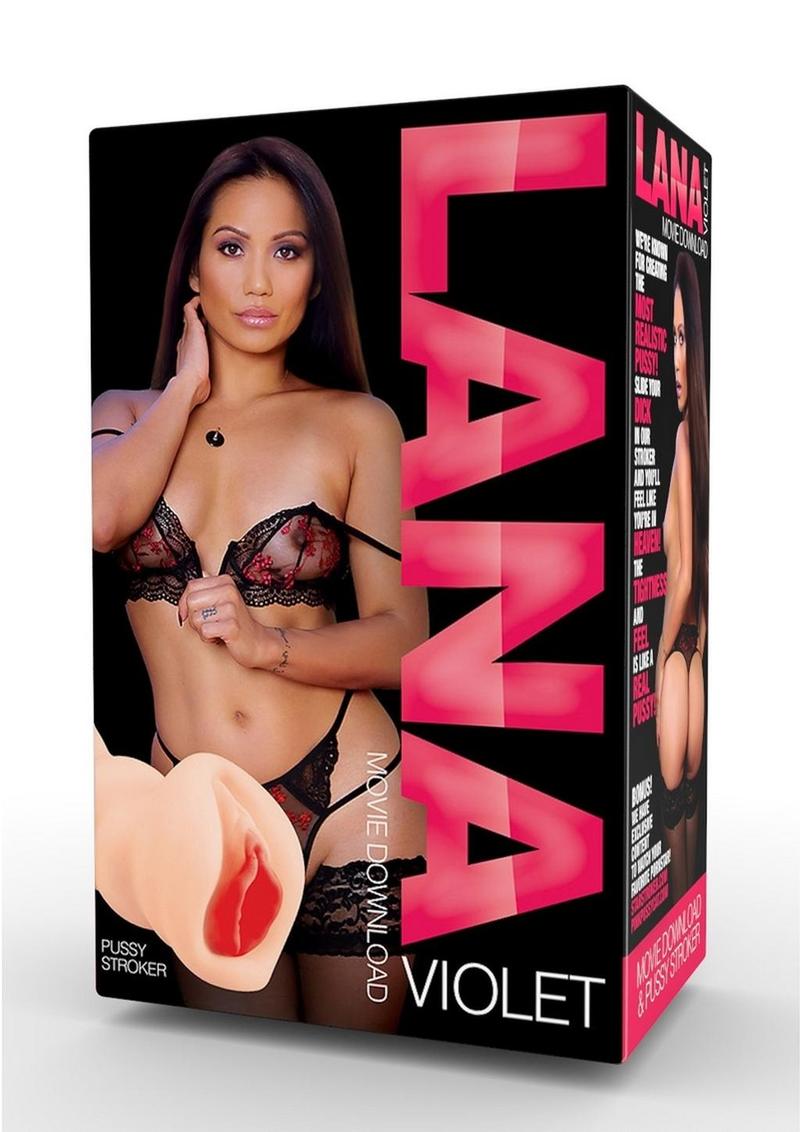 Lana Violet Pussy Stroker Realistic Detailed Design