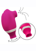 Stardust Supernova Silicone Vibrating Dildo With Clitoral Stimulator