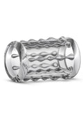 Stay Hard Cock Sleeve 04 Textured Clear Girth Enhancer