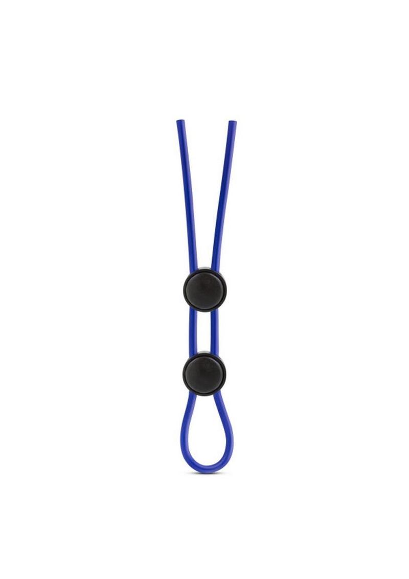 Stay Hard Silicone Double Loop Adjustable Cock Ring