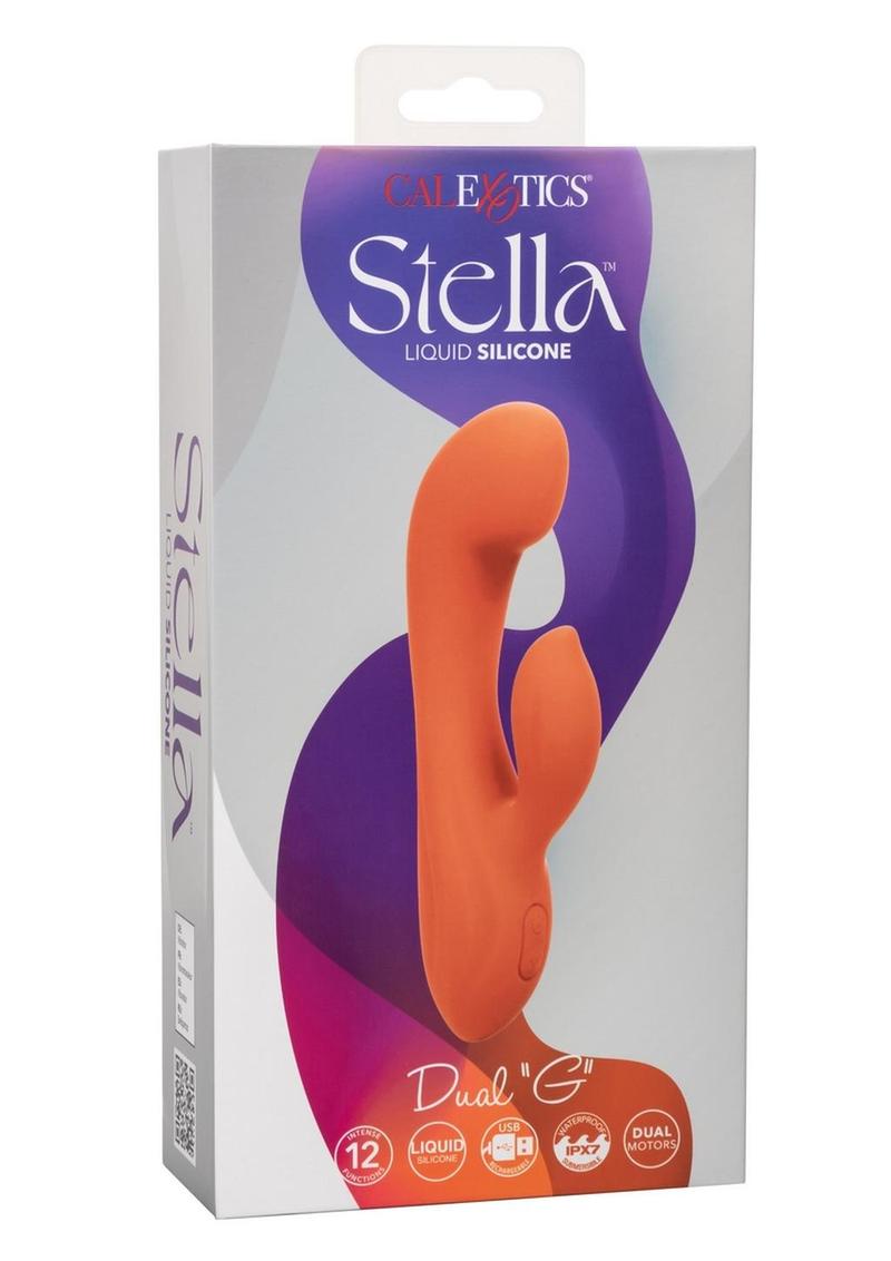 Stella Liquid Silicone Dual G Massager Rabbit Vibrator