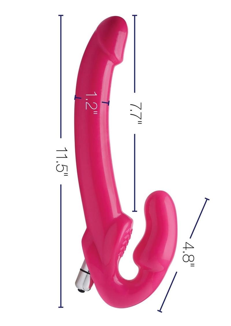 Strap U 7X Revolver Slim Vibrating Strapless Strap-On