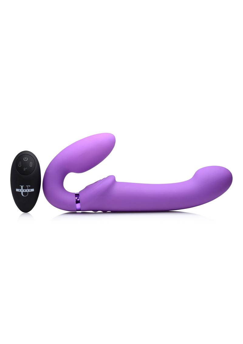 Strap U Ergo-Fit G-Pulse Inflatable And Rechargeable Strapless Strap-On