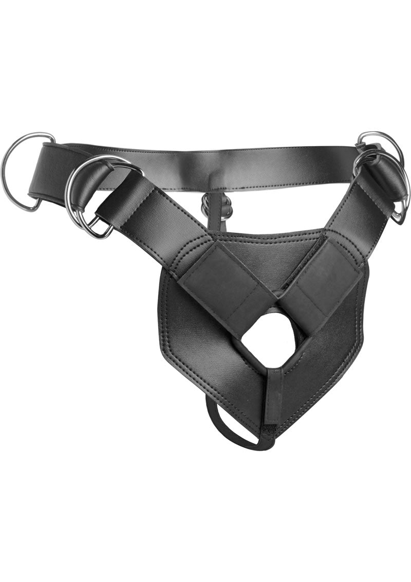 Strap U Flaunt Strap-On Harness System Adjustable with 3 O-Rings