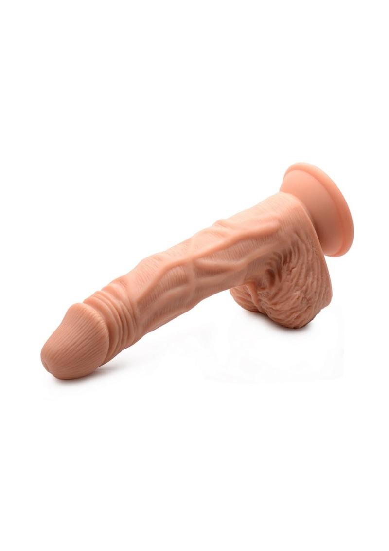 10X Groove Adjustable Harness Set With Rotating Silicone Dildo