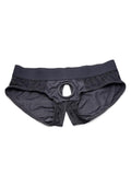 Strap U Lace Envy Black Crotchless Panty Harness