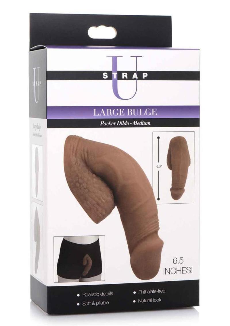 Strap U Large Bulge Soft Packer Dildo
