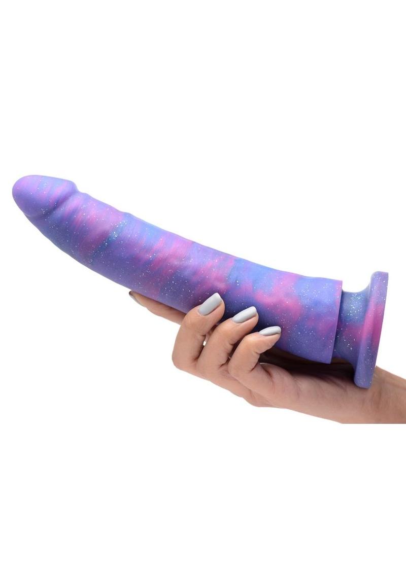 Strap U Magic Stick Glitter Silicone Dildo With Powerful Suction Base