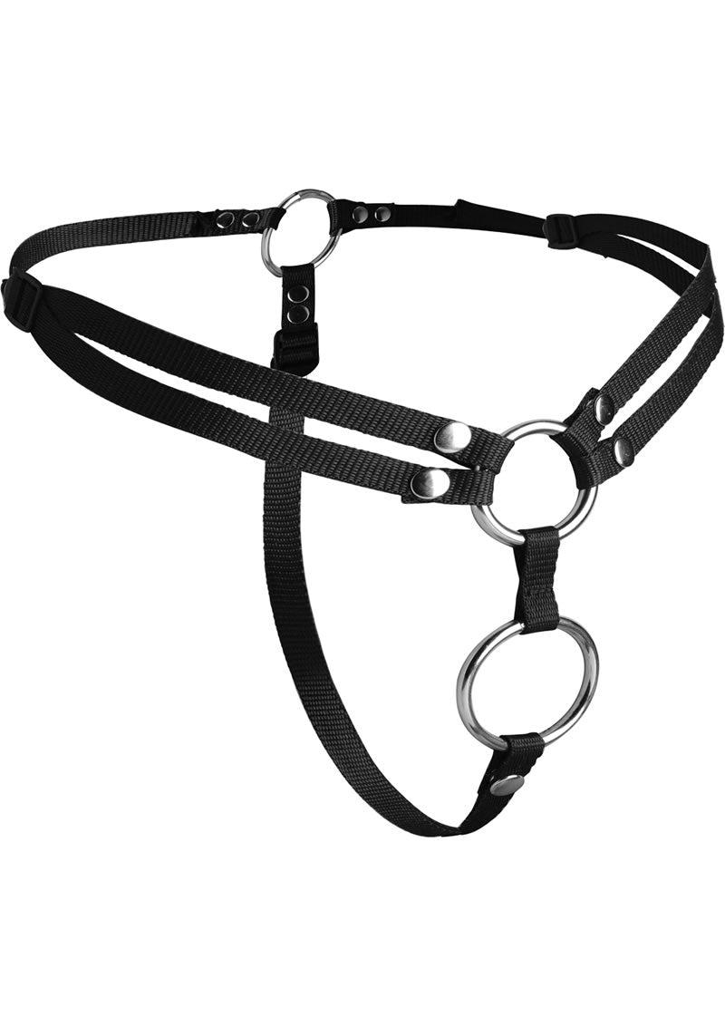 U Strap Unity Double Penetration Strap-On Harness