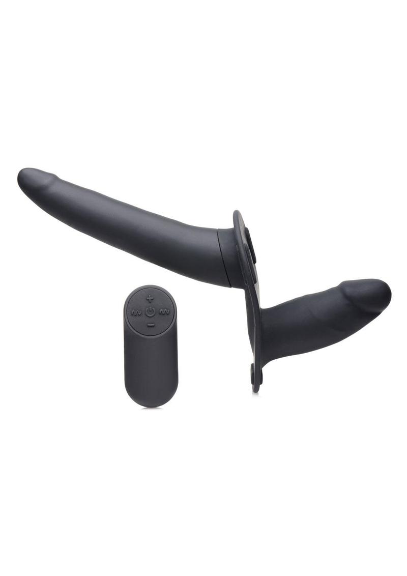 Strap U 28X Power Pegger Beginner Rechargeable Dual-Vibe Strap-On