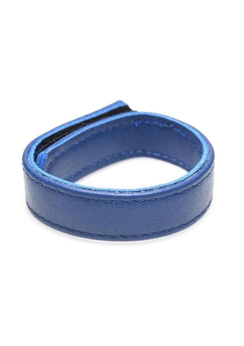 Strict Leather Leather And Velcro Cock Ring