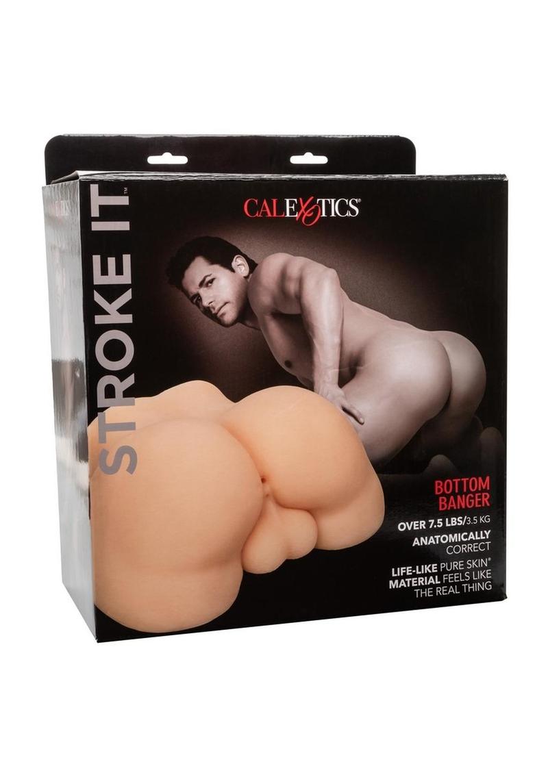 CalExotics Stroke It Bottom Banger Life-Size Anal Masturbator