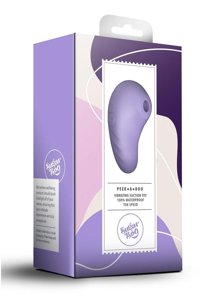 Sugar Boo Peek-A-Boo Vibrating Suction Toy 10-Speed Lilac