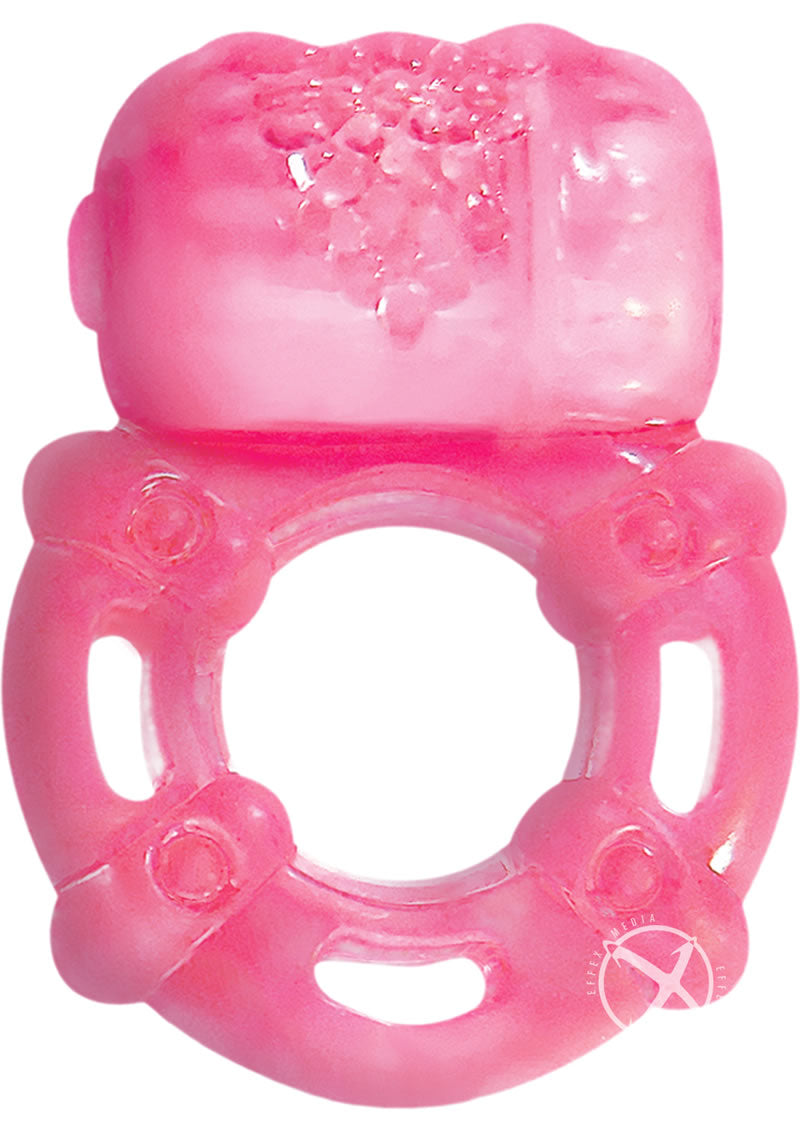 Super Stud Orgasmic Vibrating Silicone Cock Ring