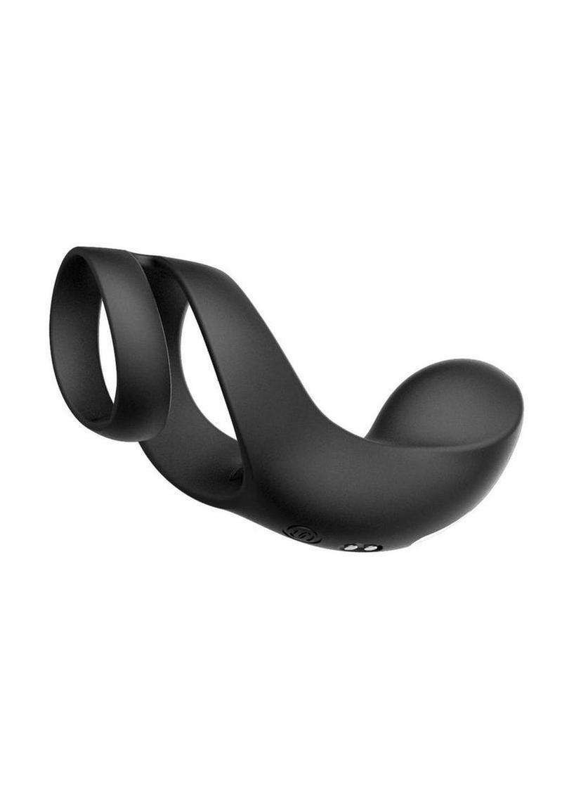 Svakom Benedict Silicone Rechargeable Double Ring Perineum Stimulator