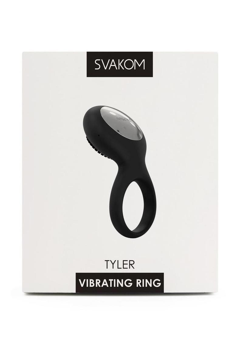 Svakom Tyler Rechargeable Clitoral Silicone Vibrating Ring Couple’s Toy