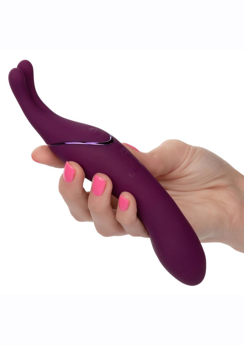 Tempt And Tease 2-in-1 Massager with Rechargeable Silicone Vibrator