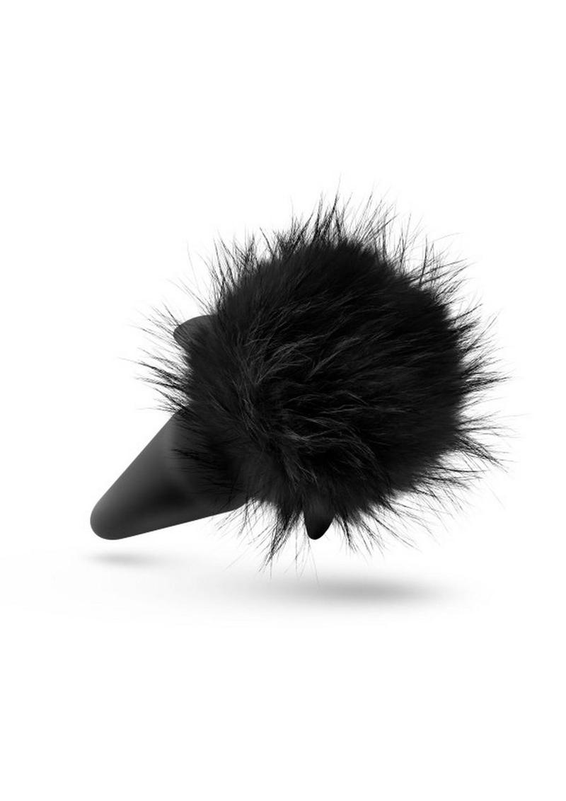 Temptasia Bunny Tail Pom Plug Silicone Anal Plug with Fluffy Tail