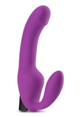 Temptasia Cyrus Purple Silicone Strapless Vibrating Dildo