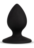 Temptasia Slut Silicone Butt Plug Black