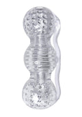 Clear Stroke Threeway Masturbator Soft-Tight And Reusable Male Stroker