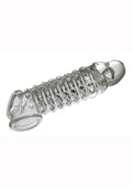 The 9's Toppers Open-Ended Ribbed and Nubbed Penis Extender