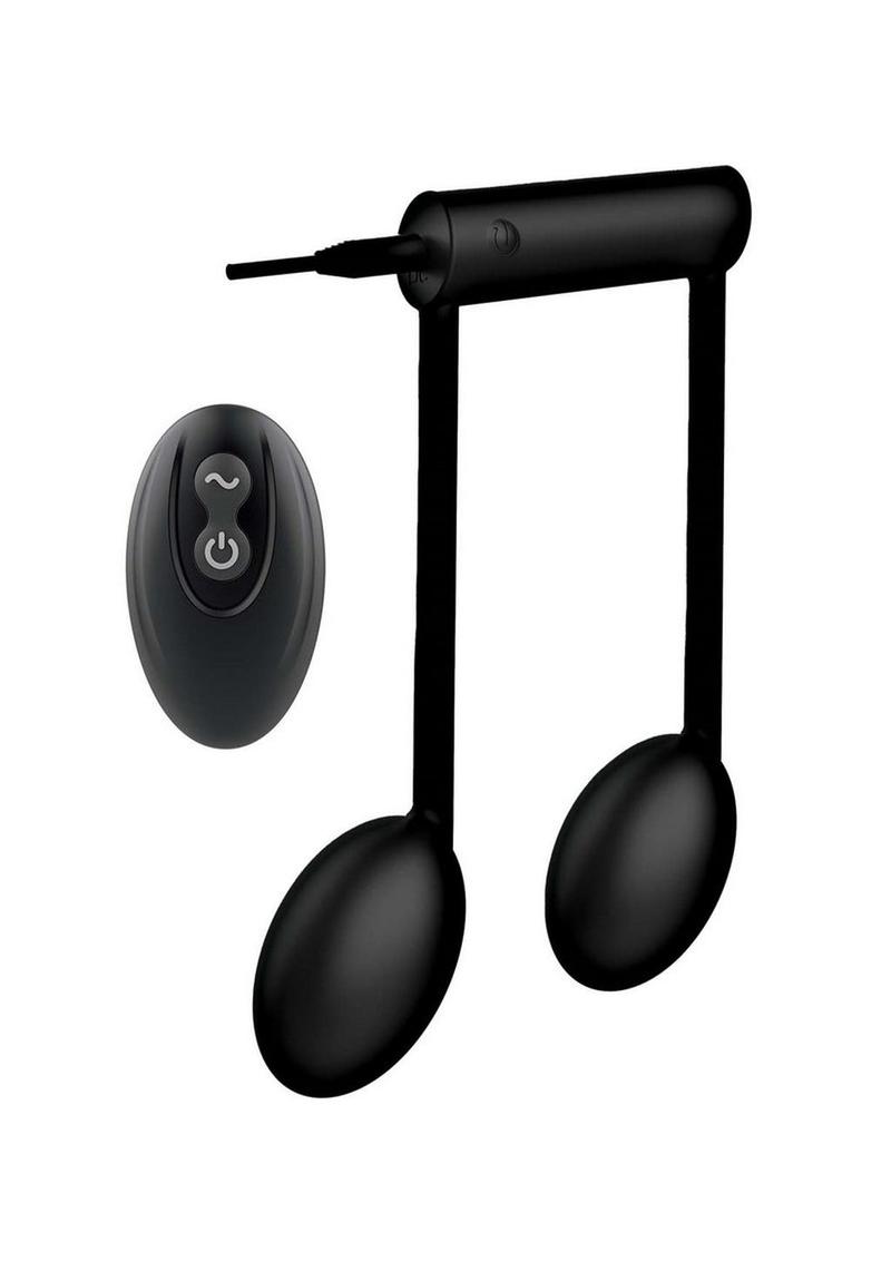 The Beat Remote Note Rechargeable Silicone Vibe