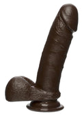 The D Perfect D 7 Inch FirmSKYN Dildo with Balls