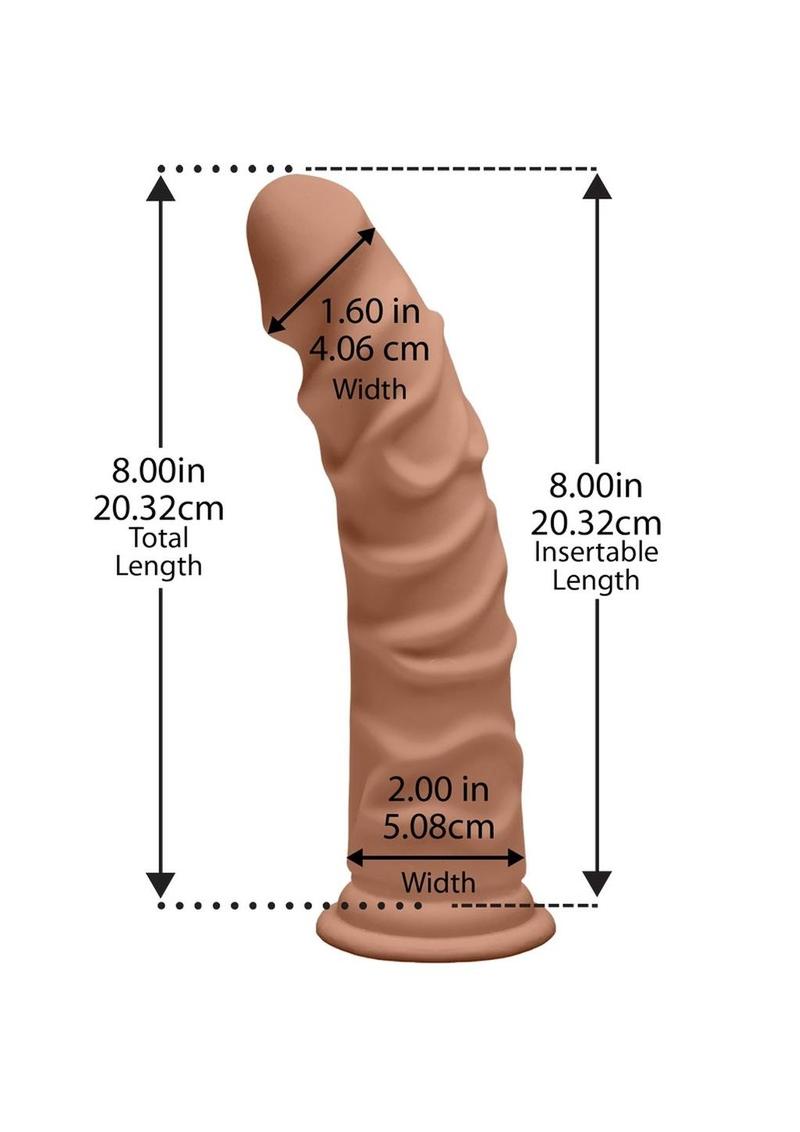 The D Ragin' D 10 Inch Dildo Dual Density Ultraskyn