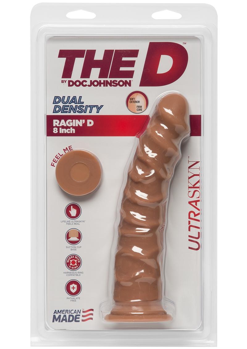 The D Ragin' D 10 Inch Dildo Dual Density Ultraskyn