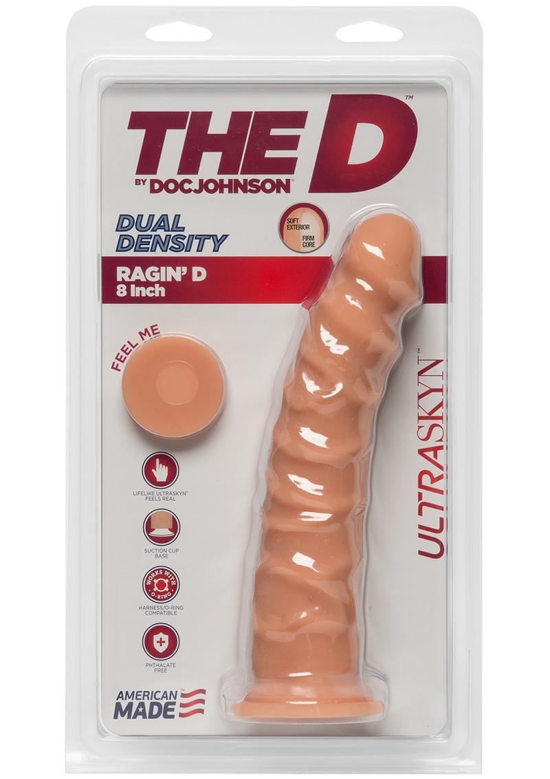 The D Ragin' D 10 Inch Dildo Dual Density Ultraskyn