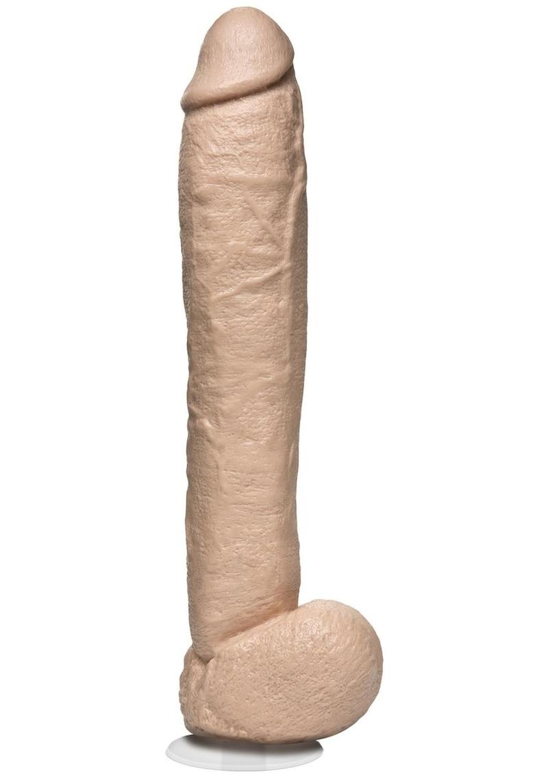 The Naturals Cock with Balls Vanilla by Doc Johnson