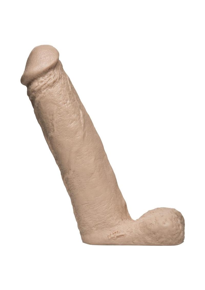 The Naturals Cock with Balls Vanilla by Doc Johnson