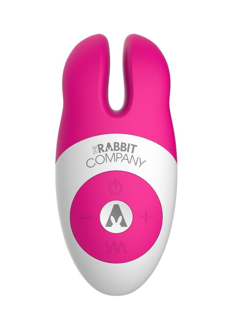 The Lay On Rabbit  Silicone Clitoral Massager