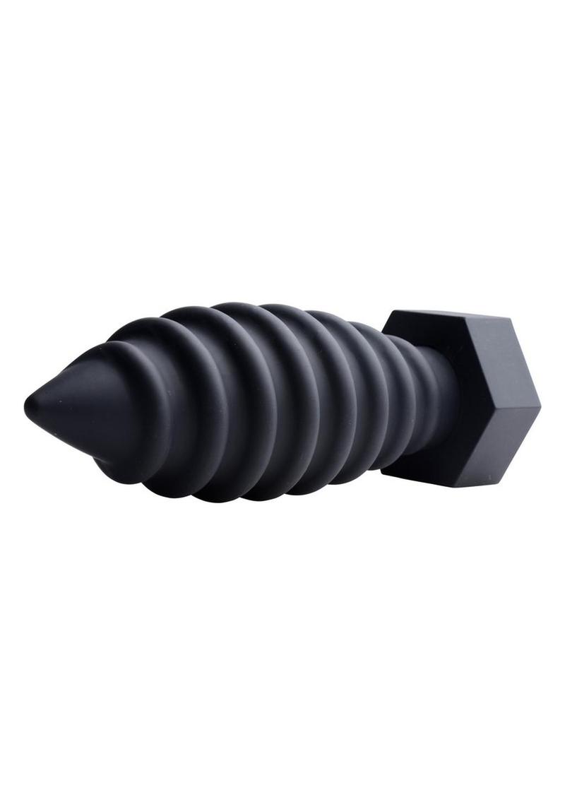 Tom of Finland Screw U Anal Plug Silicone with Collector Card