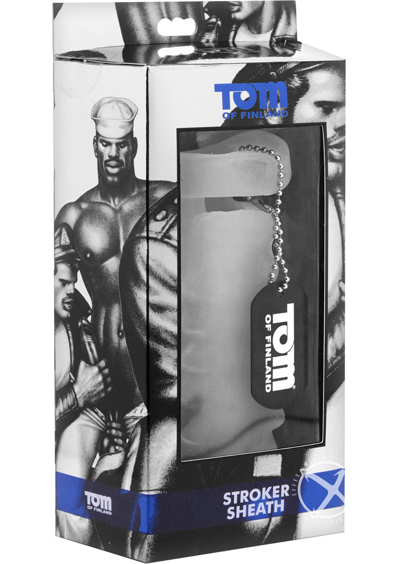 Tom of Finland Stroker Sheath Premium Silicone Masturbation Sleeve