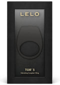 LELO TOR  Vibrating Couples Ring Midnight Black