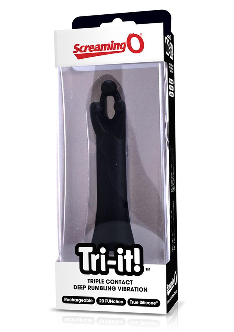 Screaming O Tri-It! Triple Contact Deep Rumbling Vibration