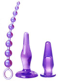 Trinity Vibes Amethyst Adventure 3-Piece Anal Toy Kit