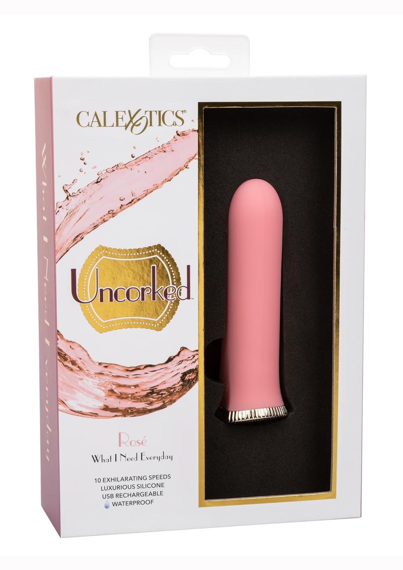 CalExotics Uncorked Rosé Rechargeable Vibrator