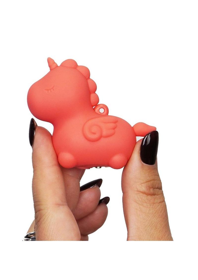 UniHorn Mini Peachy Pony Rechargeable Silicone Clitoral Vibrator