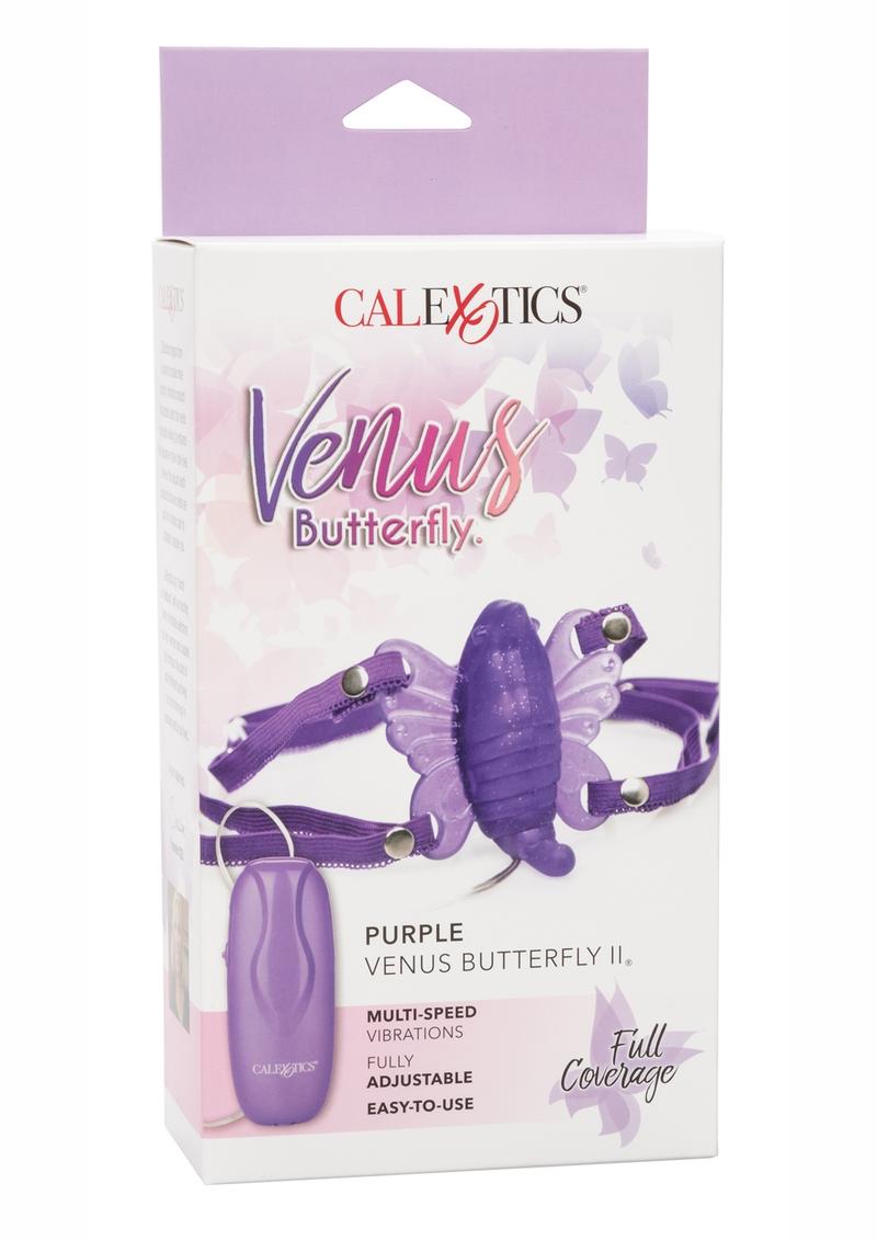 CalExotics Venus Butterfly II Wired Remote Silicone Strap-On